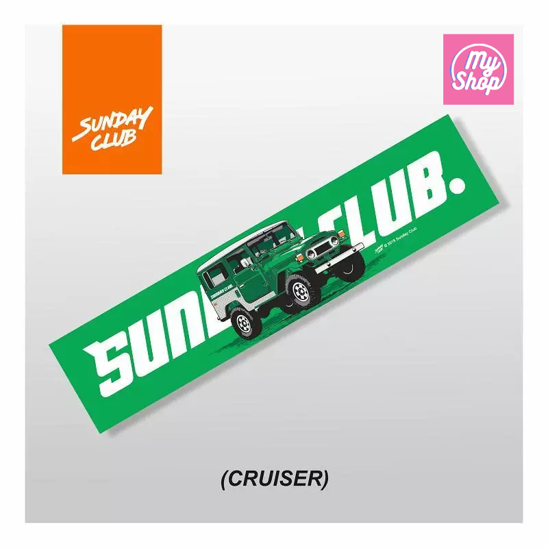 Sticker Diecast Mobil Toyota Land Cruiser FJ40 Matchbox