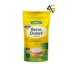 

Beras Diabetes Organik Premium Sugar Free Low GI / Wellfarm Beras Diabet 1Kg