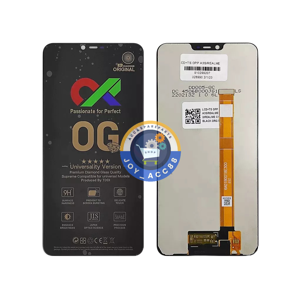 LCD FULLSET OPPO A3S | A5 ORI OG  SUPER