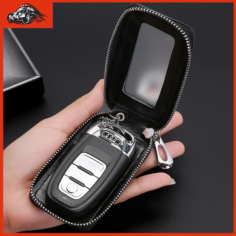 Gantungan Kunci Sarung Remot Cover Remote Keyless Kendaraan Slot STNK