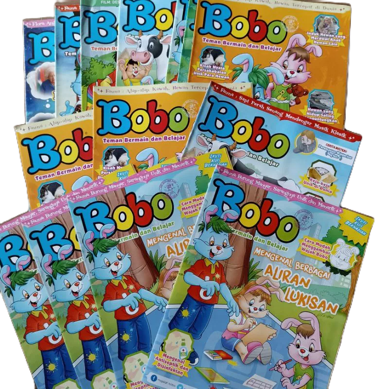 PAKET 12 MAJALAH BOBO BEDA EDISI SEMUA KONDISI BAIK
