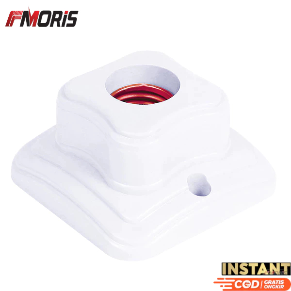 ERKE Fitting Plafon Segi Cream E-27 Original FP 389 || FP 289
