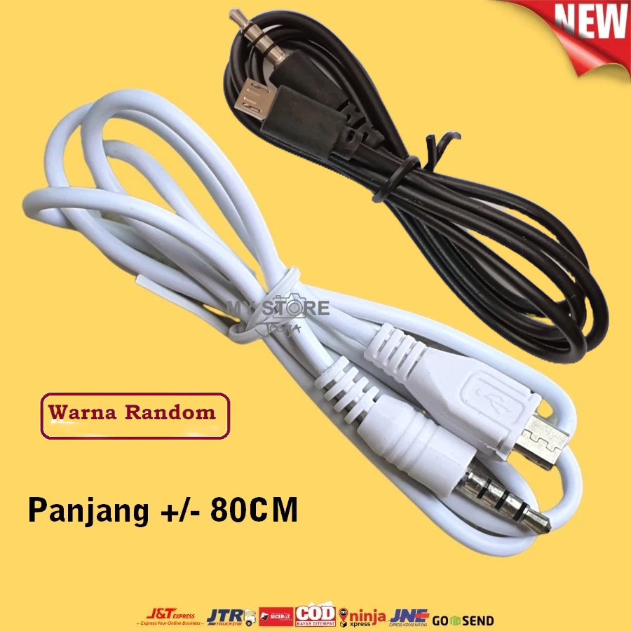 kabel soundcard v8 Sound Card Live Cable Micro USB to Aux jack 3.5 Audio V8 S Plus