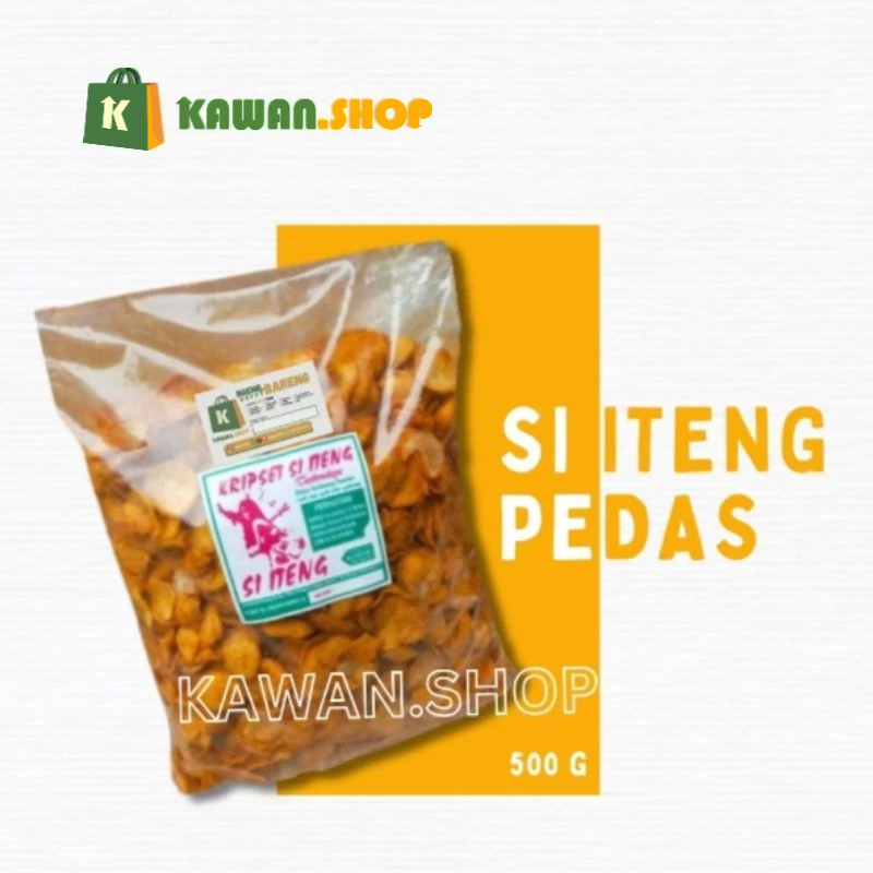 

Kripset Si Iteng Pedas - 500g