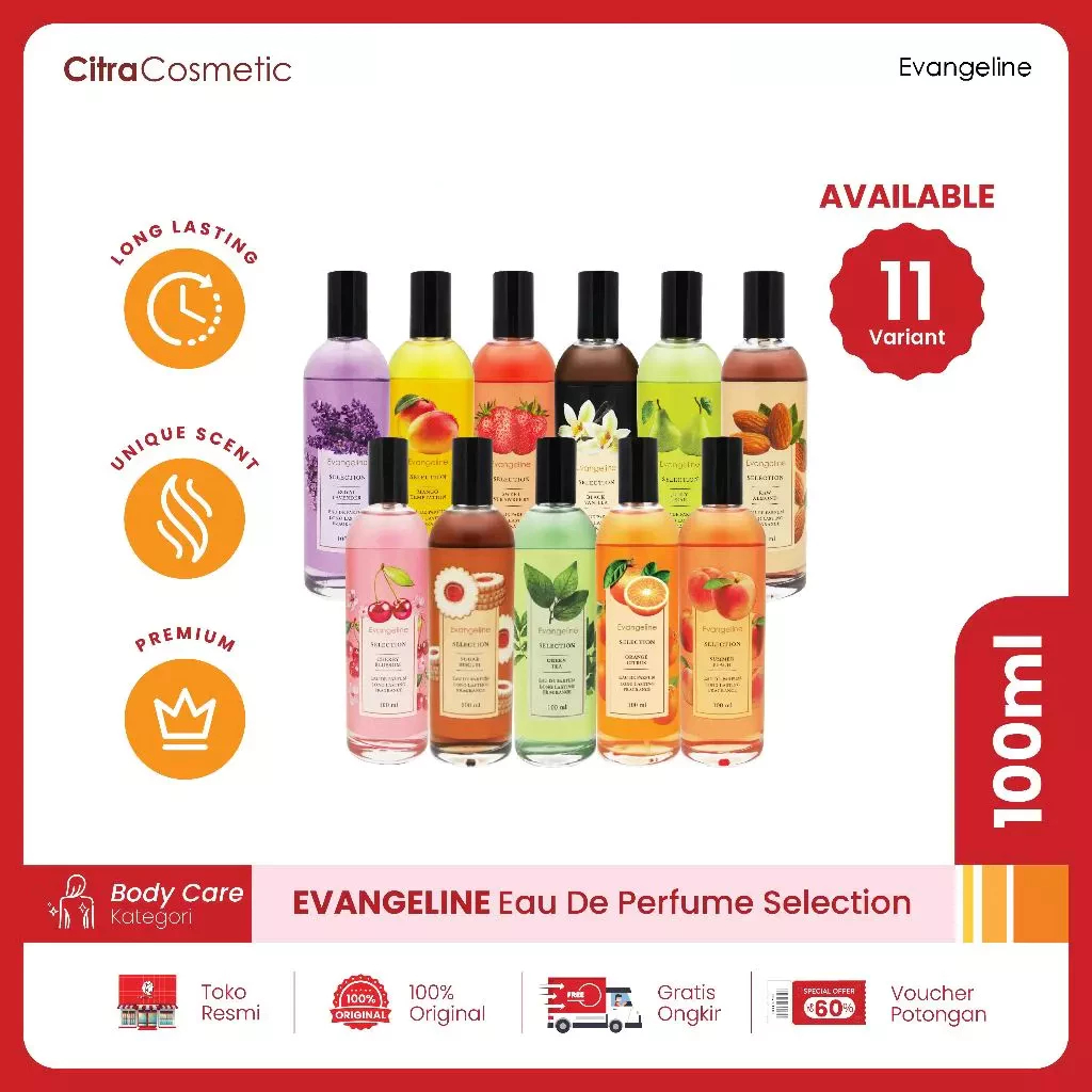 Evangeline Eau De Parfum Selection 100 Ml Series