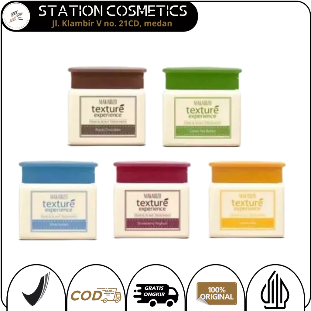 STATION - MAKARIZO Texture Experience Hair Mask 500gr