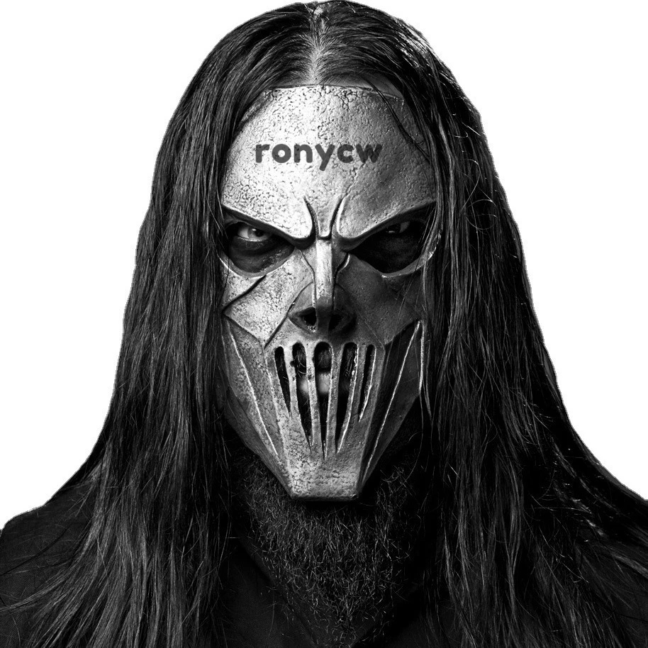 Topeng Wajah Iron Human Latex Face Mask Halloween