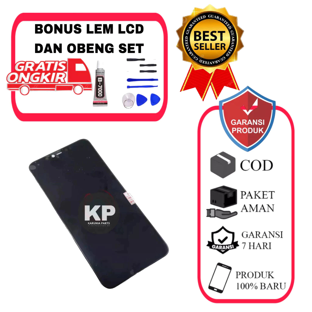 XIAOMI MI 8 PRO  MI8 PRO NON FINGER PRINT LCD FULLSET