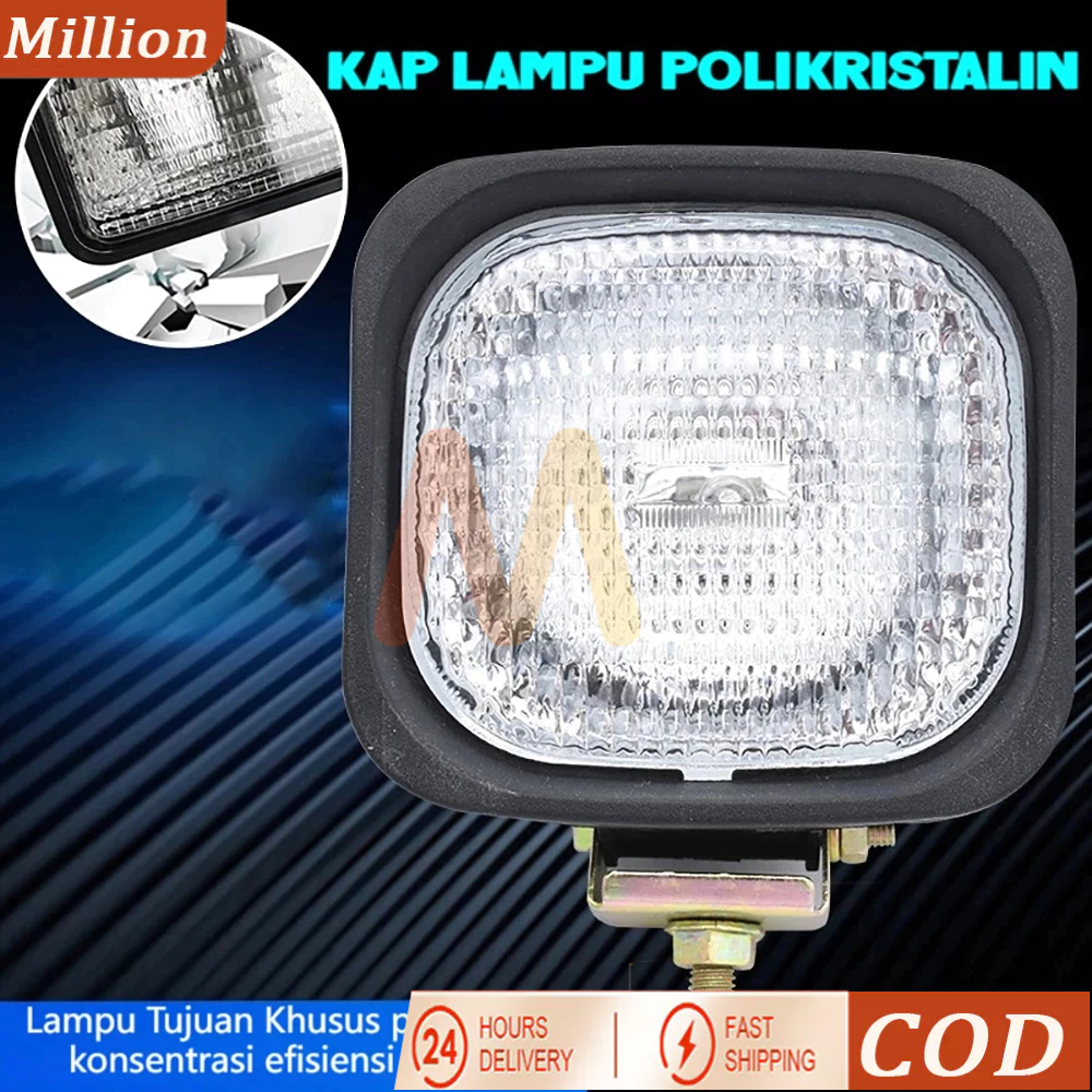 Lampu Kerja Alat Berat 24V 12V Halogen H3 70W 55W Per 1 Pcs