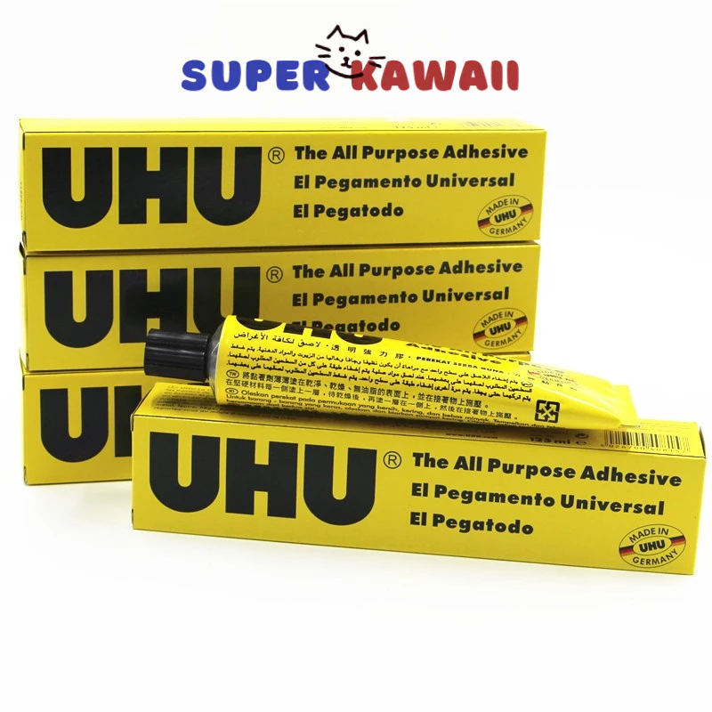 

SK 361 - Lem UHU cair serbaguna 7ml / 20ml / 35ml / Lem kertas / Lem cair / UHU glue