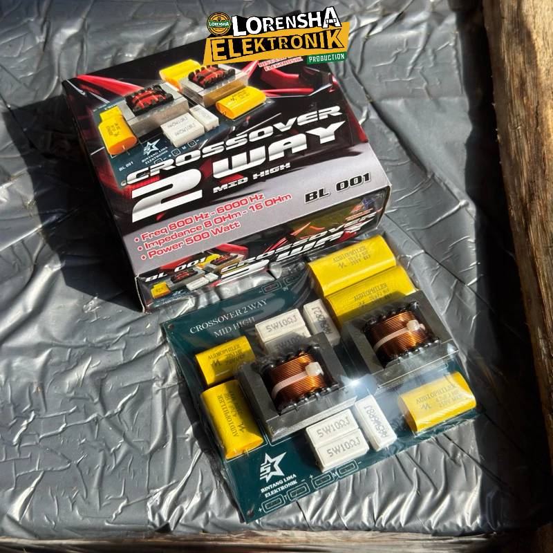 Crossover 2 Way Mid High / Crossover Pasif 2 Way BL001