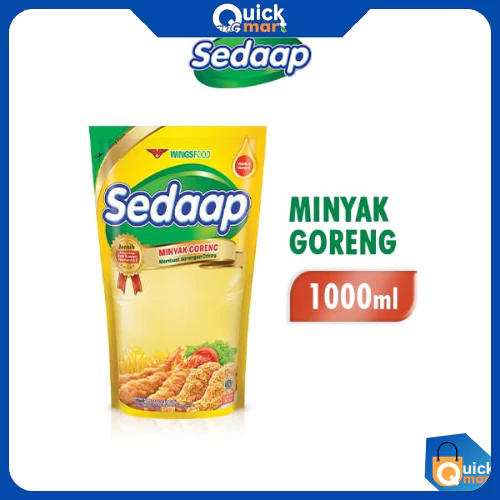 

PROMO MURAH Sedaap Minyak Goreng 1000 ml [ 1 LITER ]