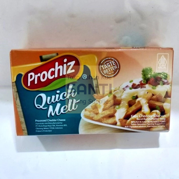 

Prochiz | Quickmelt Keju Cheddar | 160 Gram