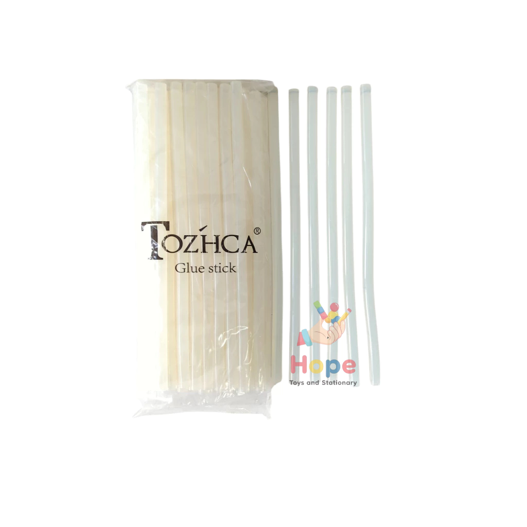 

Lem Tembak Glue Stick Kecil 7mm / 0.7cm Refill isi Ulang Bening Transparan Serbaguna DIY Craft Kerajinan Tangan TOZHCA Premium Quality