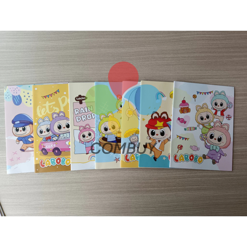 

Buku Tulis A5 Motif Labubu – Lucu & Menggemaskan | Buku Sekolah | Buku catatan | Set buku | Grosir Buku Tulis