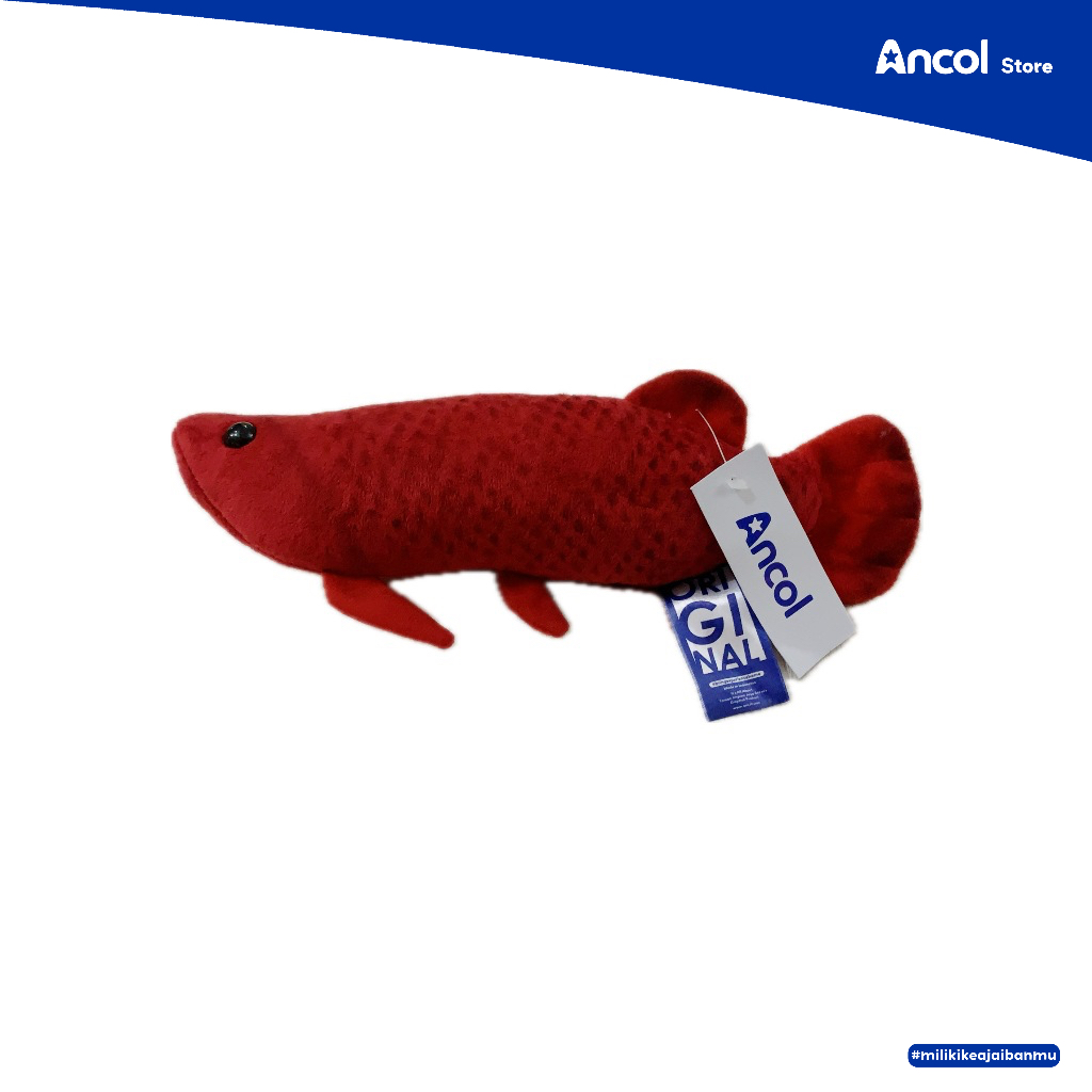 Ancol Boneka Karakter Ikan Arwana 20cm | Official Merchandise