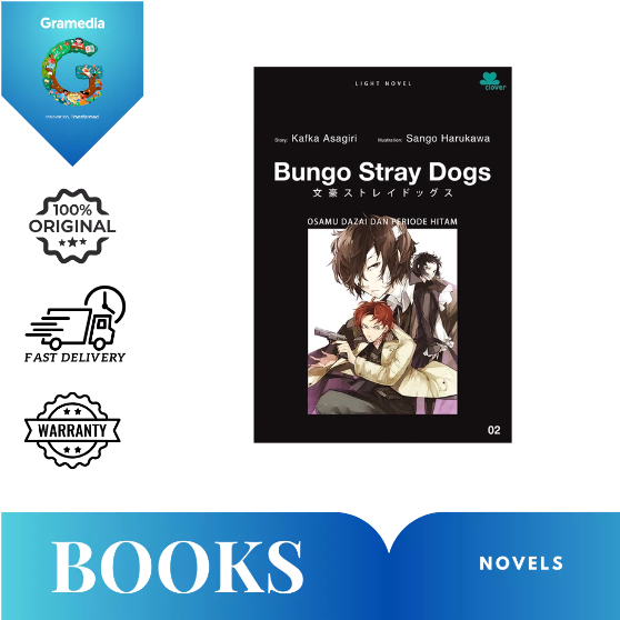 Gramedia World BSD -  Bungo Stray Dogs 2 - Osamu Dazai Dan Periode Hitam
