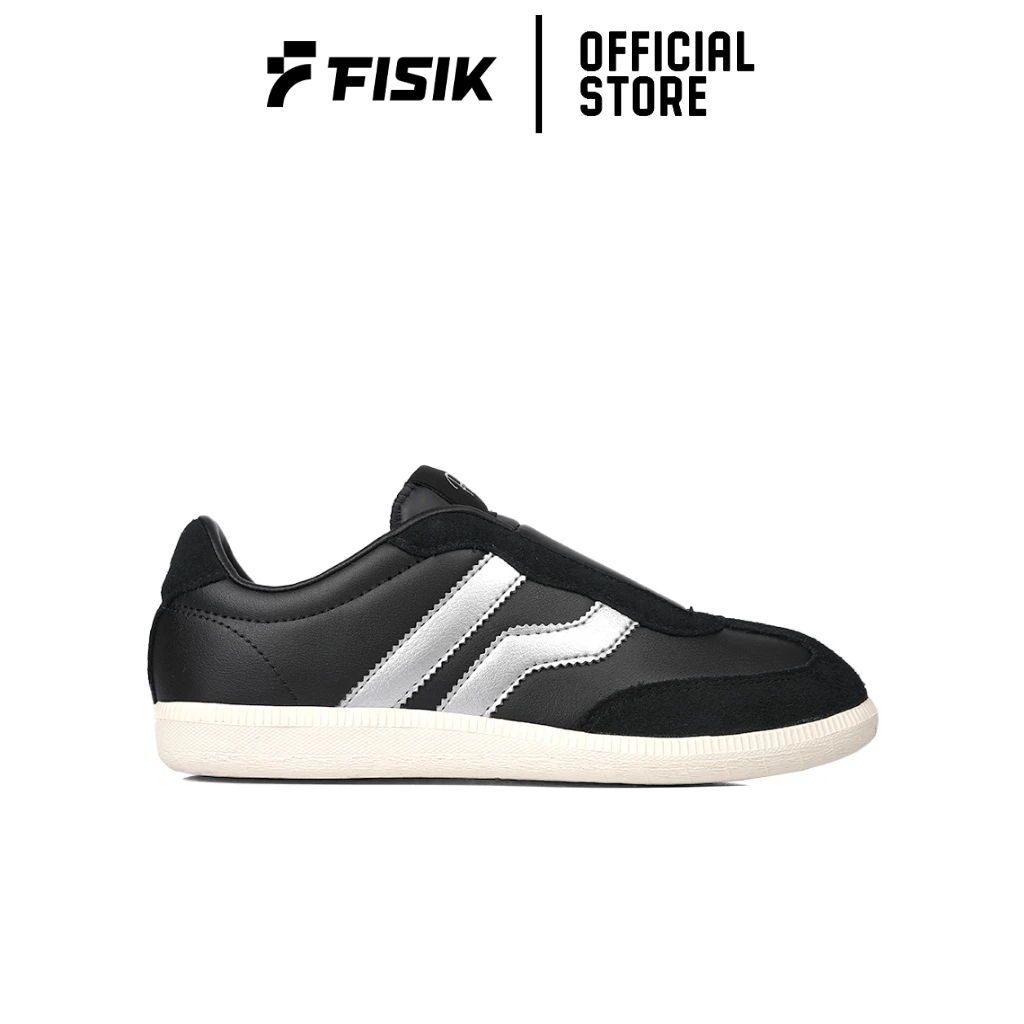 PIERO SEPATU SNEAKERS WANITA GRAND LONDON SLEEK W BLACK WHISPER WHITE SILVER PIE1000349