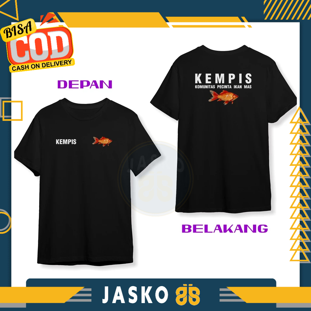 Baju Tshirt KEMPIS Komunitas Pecinta Ikan Mas DB Baju Distro