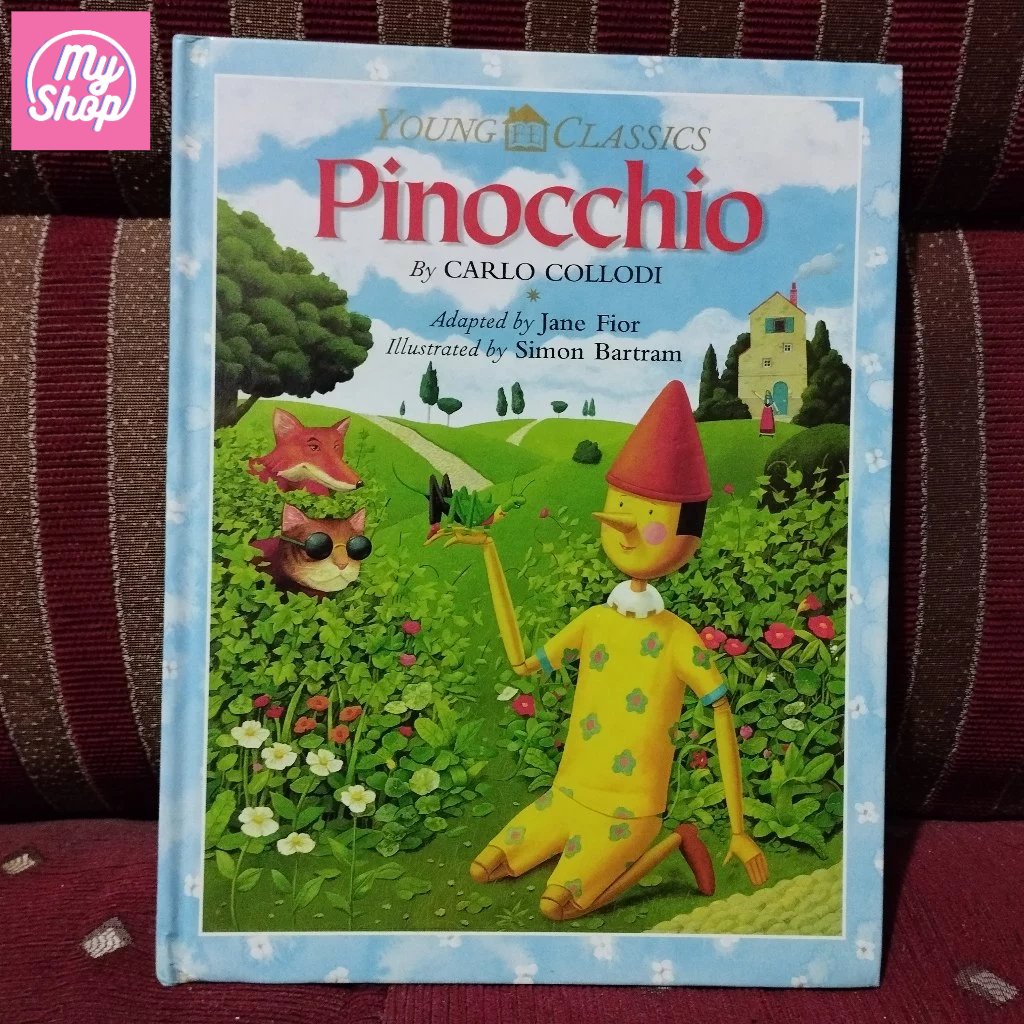 Buku Dongeng Anak Import Pinocchio