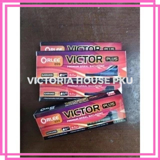 

VHP - 1 Pcs Pulpen Victor Orlee 899 0.7 mm / Bolpoin Victor Premium Spiral Plus / Ballpoint / Bolpen / Pena