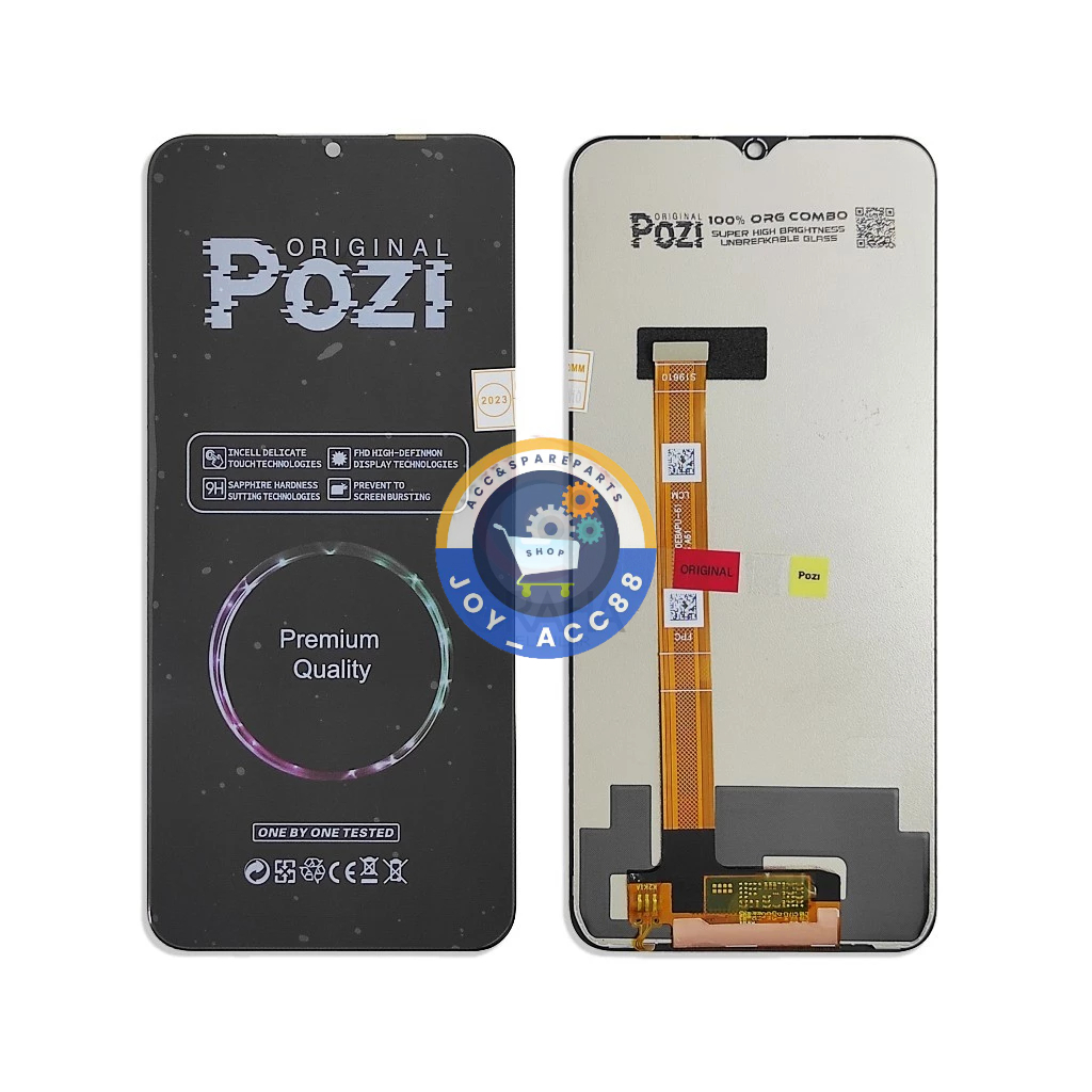 LCD FULLSET REALME C21Y | C25Y ORI POZI