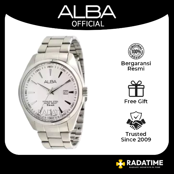 Jam Tangan Pria Alba Original Garansi AG8389 X1