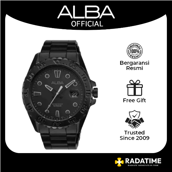 Jam Tangan Pria Alba Original Garansi AS9N65 X1