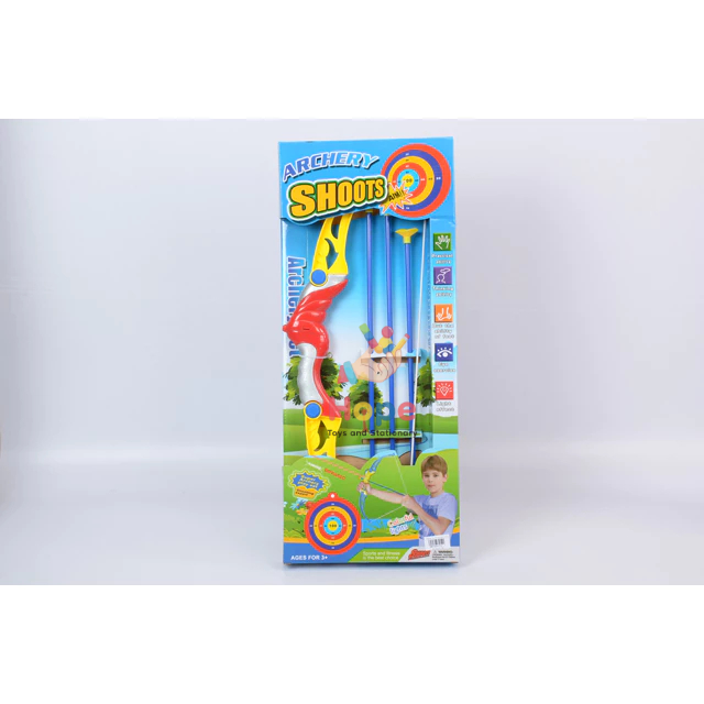 Panah Mainan Anak "Archery Shoots" Lengkap dengan Target / Mainan Edukasi Panahan ay328-2