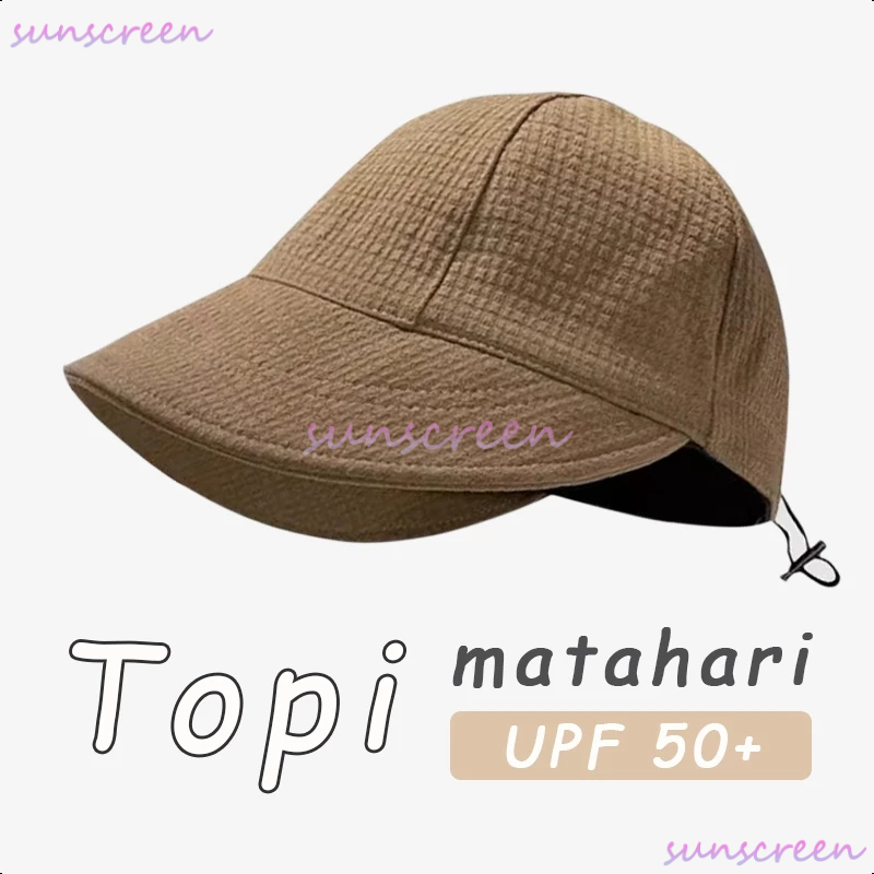Topi wanita kekinian import topi olahraga wanita topi pantai wanita berhijab  topi bucket wanita top