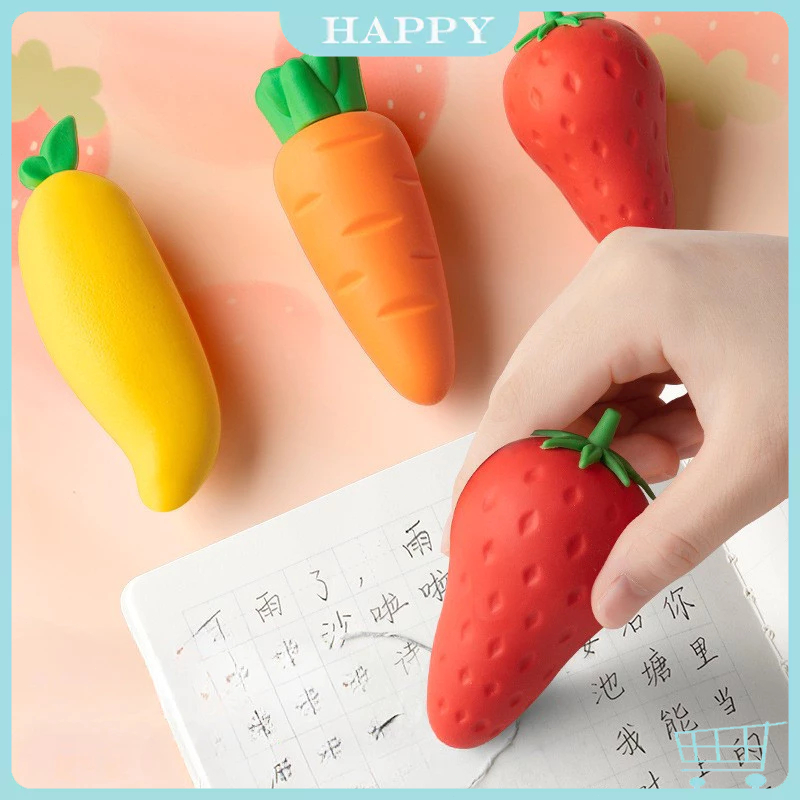 

Penghapus Karet 3D Sangat Besar Buah Penghapus/Penghapus Buah Alat Tulis Kreatif/Alat Tulis Kreatif Penghapus Bersih/Besar Eraser Wortel Stroberi Mangga Lucu