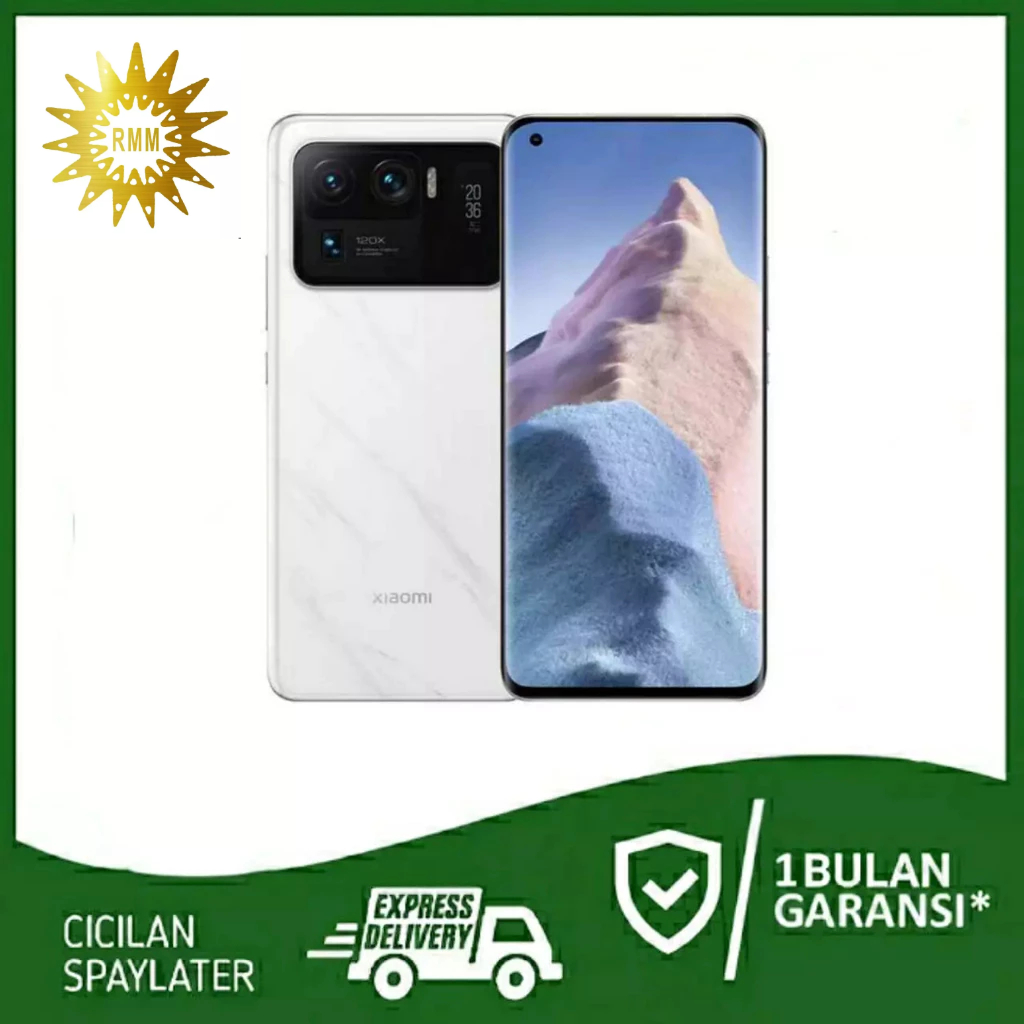 Xiaomi 11 Ultra 5G Sinyal Permanen Fullset Original Likenew Resmi Original 512Gb 256Gb