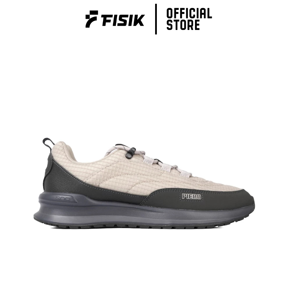 PIERO SEPATU SNEAKERS PRIA JOGGER 24 C TRL FEATHER GREY DARK GREY BLACK OLIVE PIE1000217