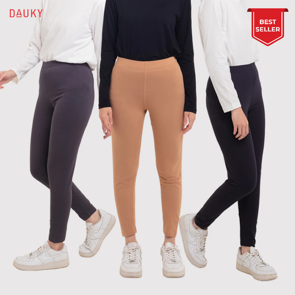 Celana Legging Panjang Wanita Dauky Legging Kailan