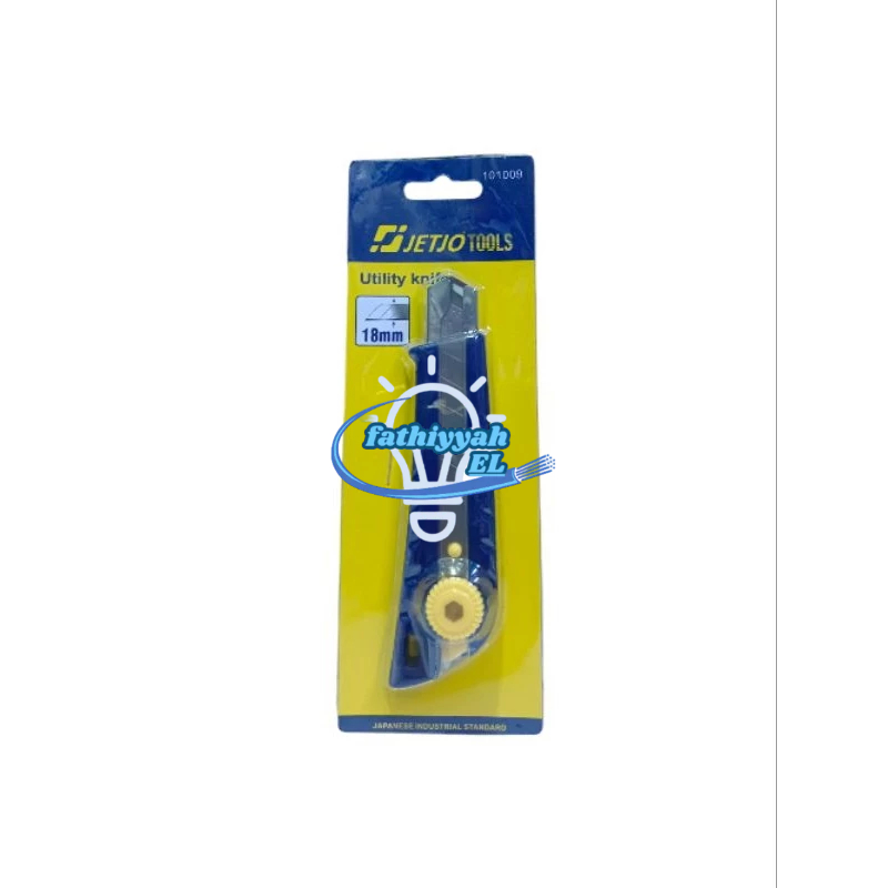 

Jetjo Pisau Cutter 18mm - Utility Knife untuk Berbagai Kebutuhan