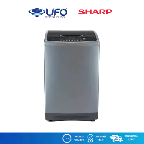 SHARP Mesin Cuci ESF1208XSL Mesin Cuci Inverter Series Satu Tabung Kapasitas 12 Kg