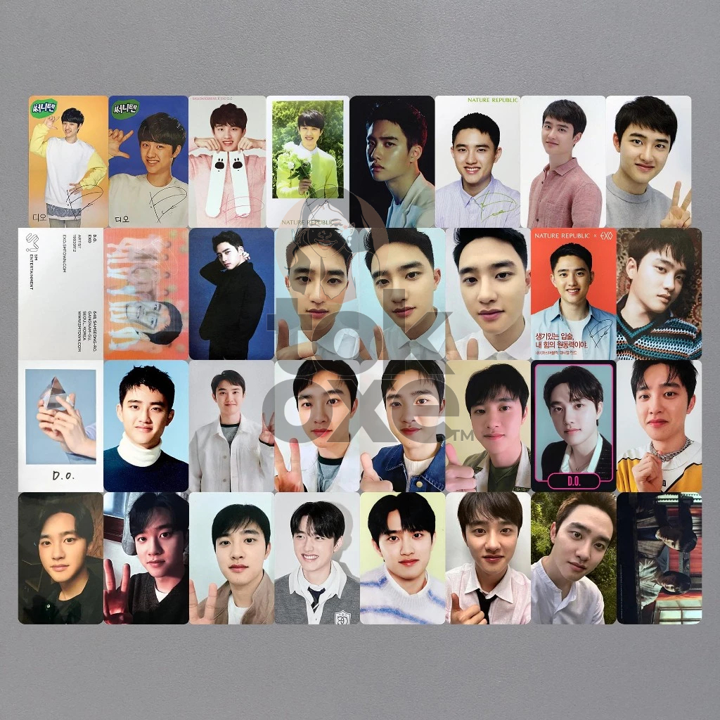 EXO D.O Kyungsoo Photocard PC sunny10 nature republic lightstick power up let's go elyxion smtown bu