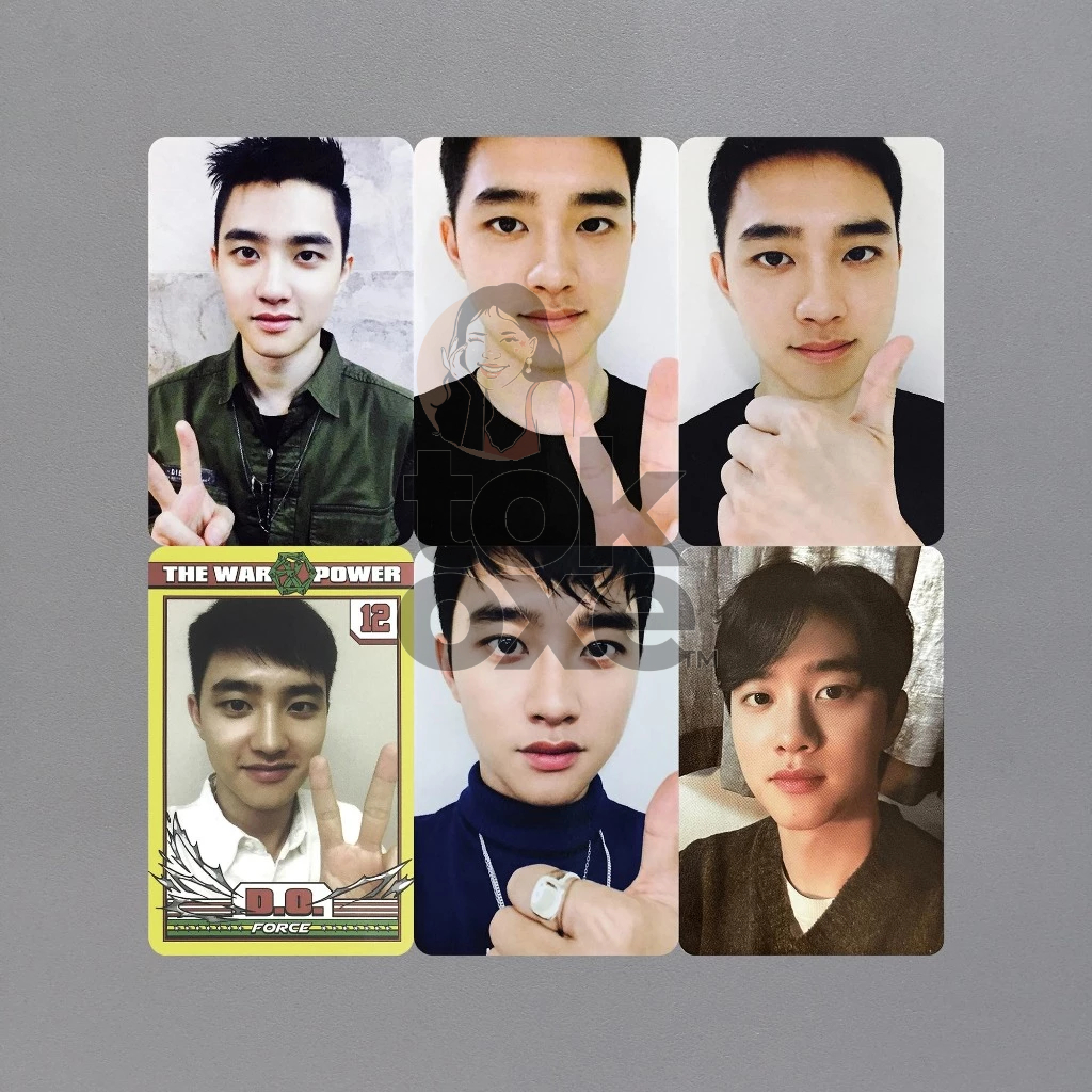 EXO D.O Kyungsoo Photocard PC Album lotto for life kokobop the power of music don't mess up my tempo