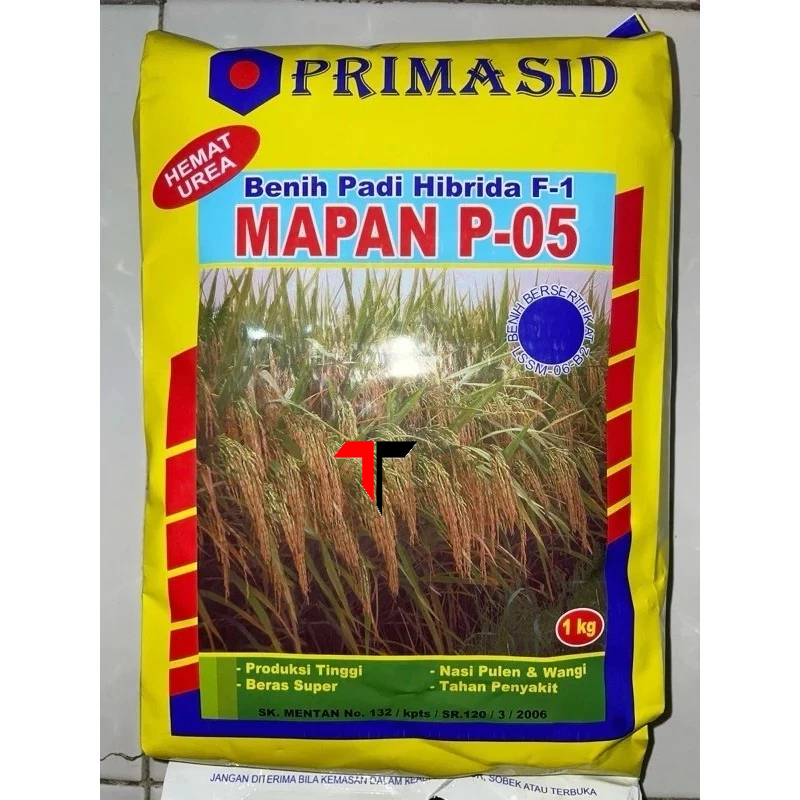 

PAKET HEMAT 20 PCS!! Benih Padi Hibrida Mapan P 05 Exp 06 - 2027 PENGIRIMAN SELURUH INDONESIA