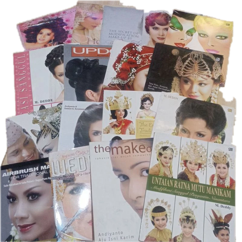 buku kecantikan make up sanggul pengantin
