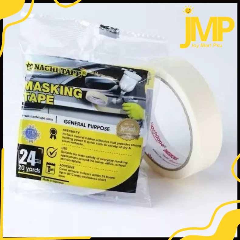 

JMP - Masking Tape Nachi Original 24mm / Isolasi Lakban Kertas Nachi