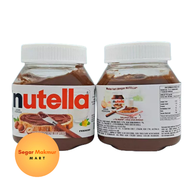 

(SMM) Nutella Hazelnut Kemasan Botol 200GRAM Selai Coklat Kacang