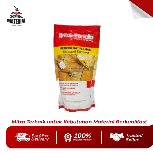 Semen Nat Keramik Mortindo / Tile Grout / Semen Oker 1kg