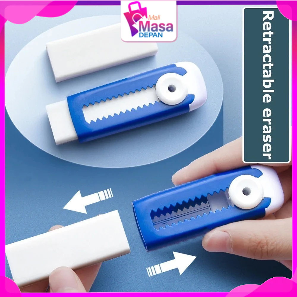 

MMD Penghapus Pensil Dorong Warna Pastel Penghapus Mekanik Lucu Mechanical Eraser Push & Pull Retractable Perlengkapan Sekolah Anak Sliding Eraser Hapusan Mekanik Warna Lucu Tidak Meninggalkan Serpihan