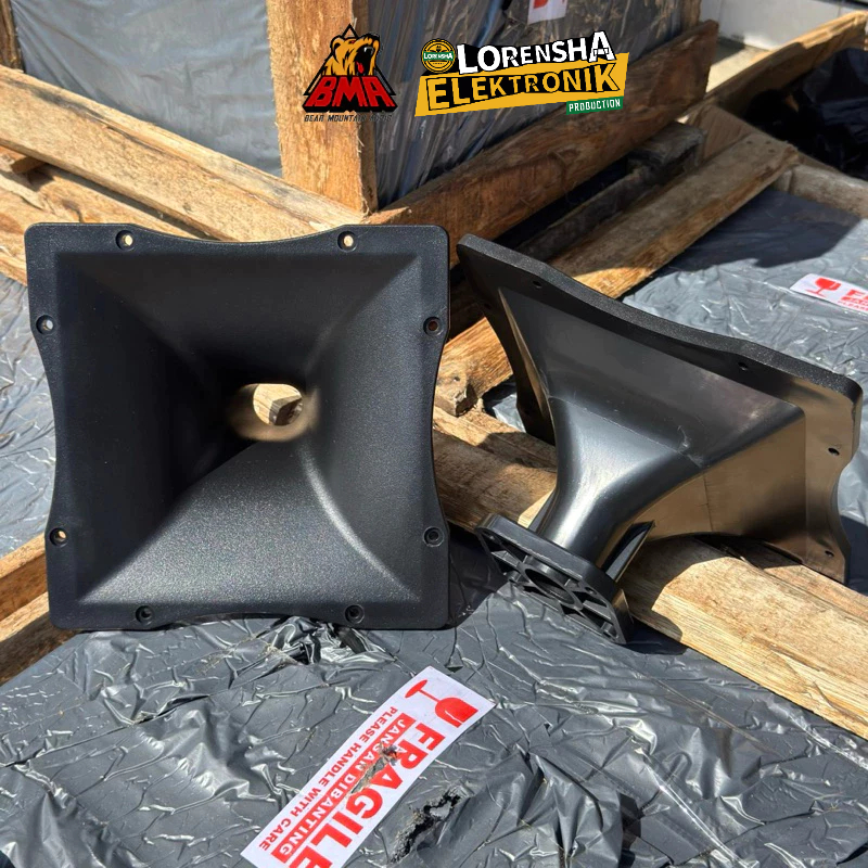 Corong / Horn Tweeter Model RCF Ukuran 25x25 Polycarbonate