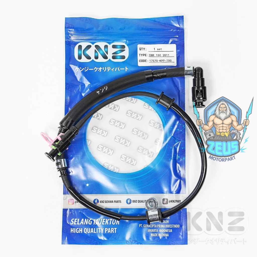 SELANG INJEKSI  CBR 150 2011  INJEKTOR INJECTOR (KPP) BENSIN KNZ (ZEUS)