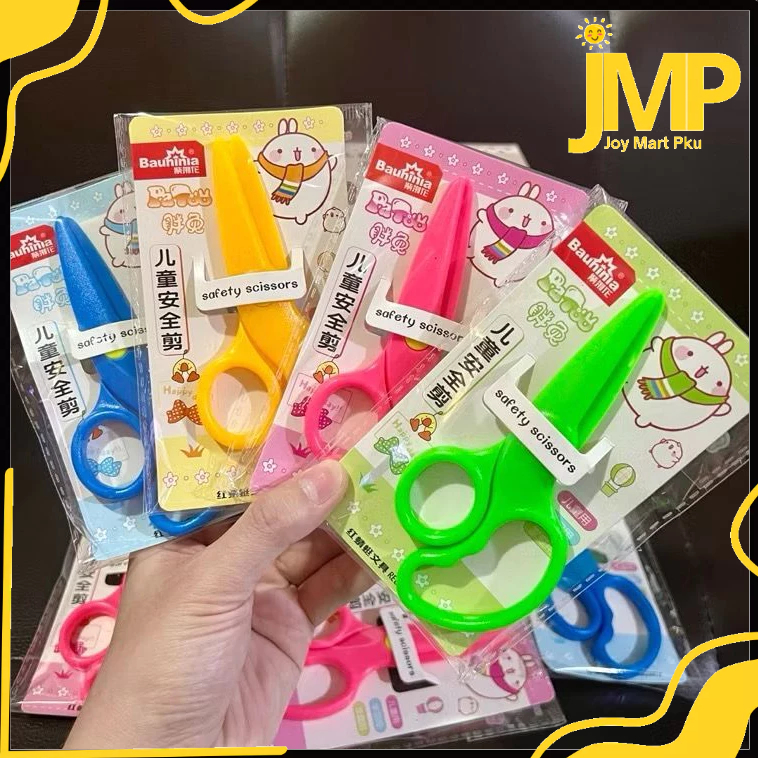 

JMP - Gunting anak / gunting pengaman anak / gunting mini / gunting kertas