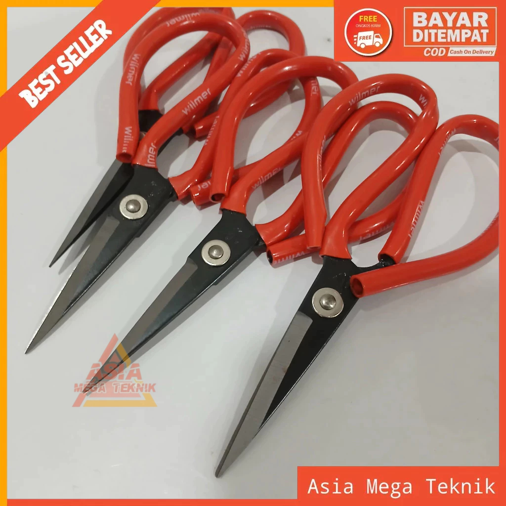 

Gunting Kodok Serbaguna Ukuran 8" HASSTON PROHEX / Gunting Potong Mini Gunting Kain Kertas Kulit 8 Inch WILMER