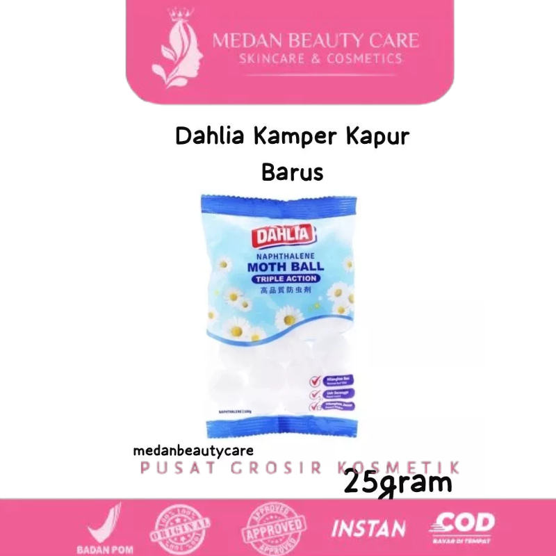 Dahlia Kamper Kapur Barus 25gram
