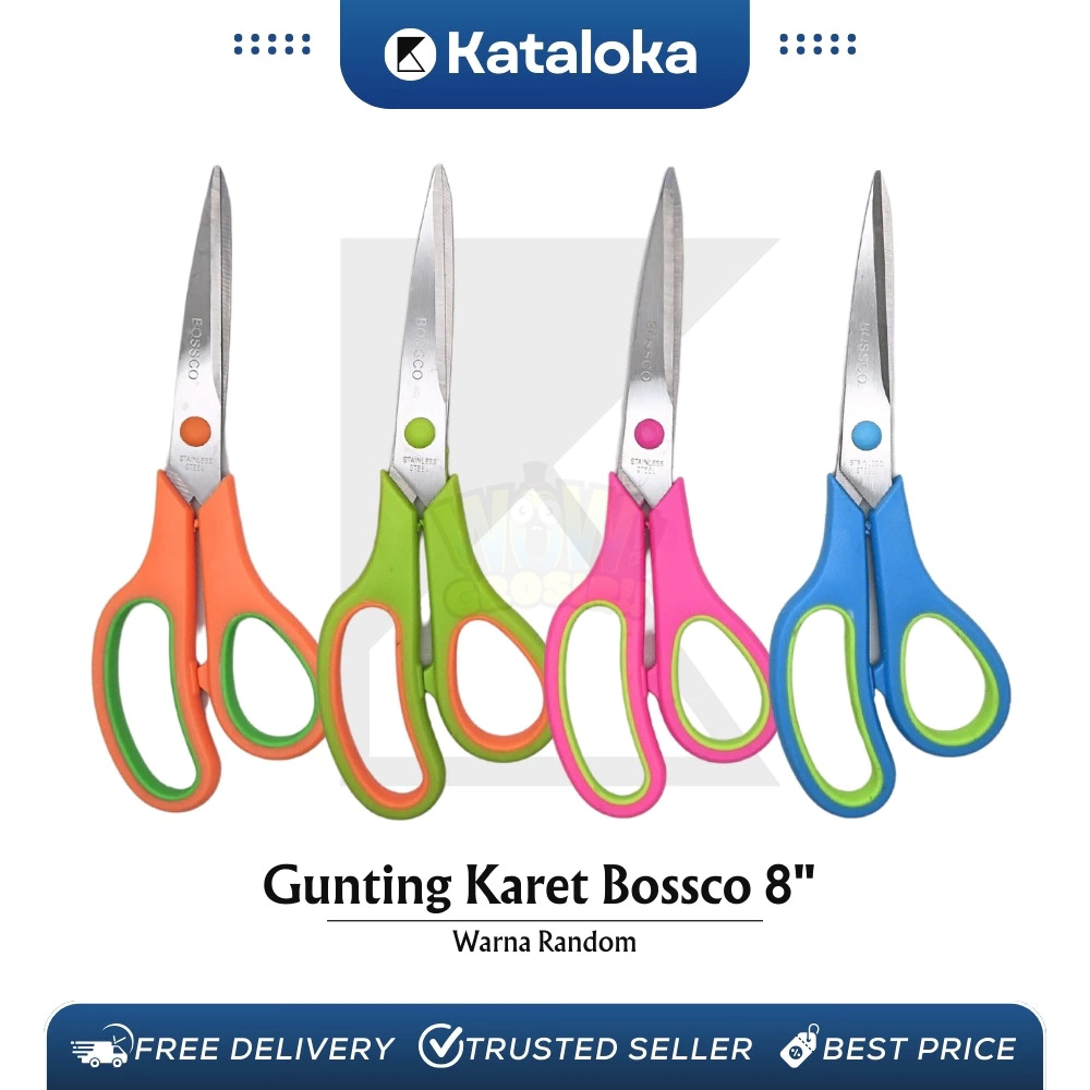 

Gunting Scissors Bossco Bc-888 1 Lembar (12 Pcs)